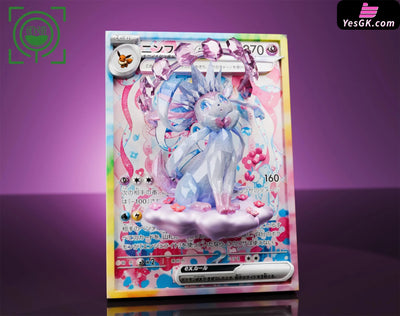 Pokémon Card #13 Sylveon GK Statue - GEISHA Studio [Pre-Order] Deposit Pokémon