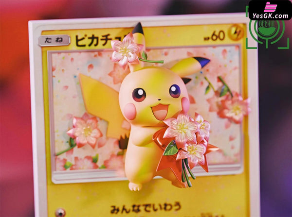 Pokémon Card #17 Bouquet Pikachu GK Statue - GEISHA Studio [Pre-Order] Pokémon