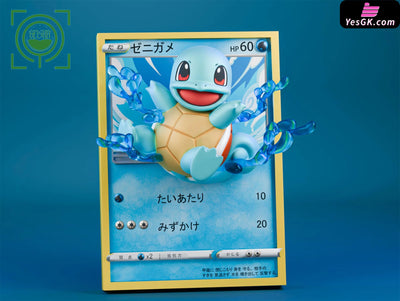 Pokémon Card #3.4.5 Squirtle & Charmander Bulbasaur Gk Statue - Geisha Studio [Pre-Order]