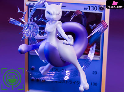 Pokémon Card #6 Mewtwo Attack GK Statue - GEISHA Studio [Pre-Order] Pokémon