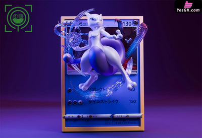 Pokémon Card #6 Mewtwo Attack GK Statue - GEISHA Studio [Pre-Order] Pokémon