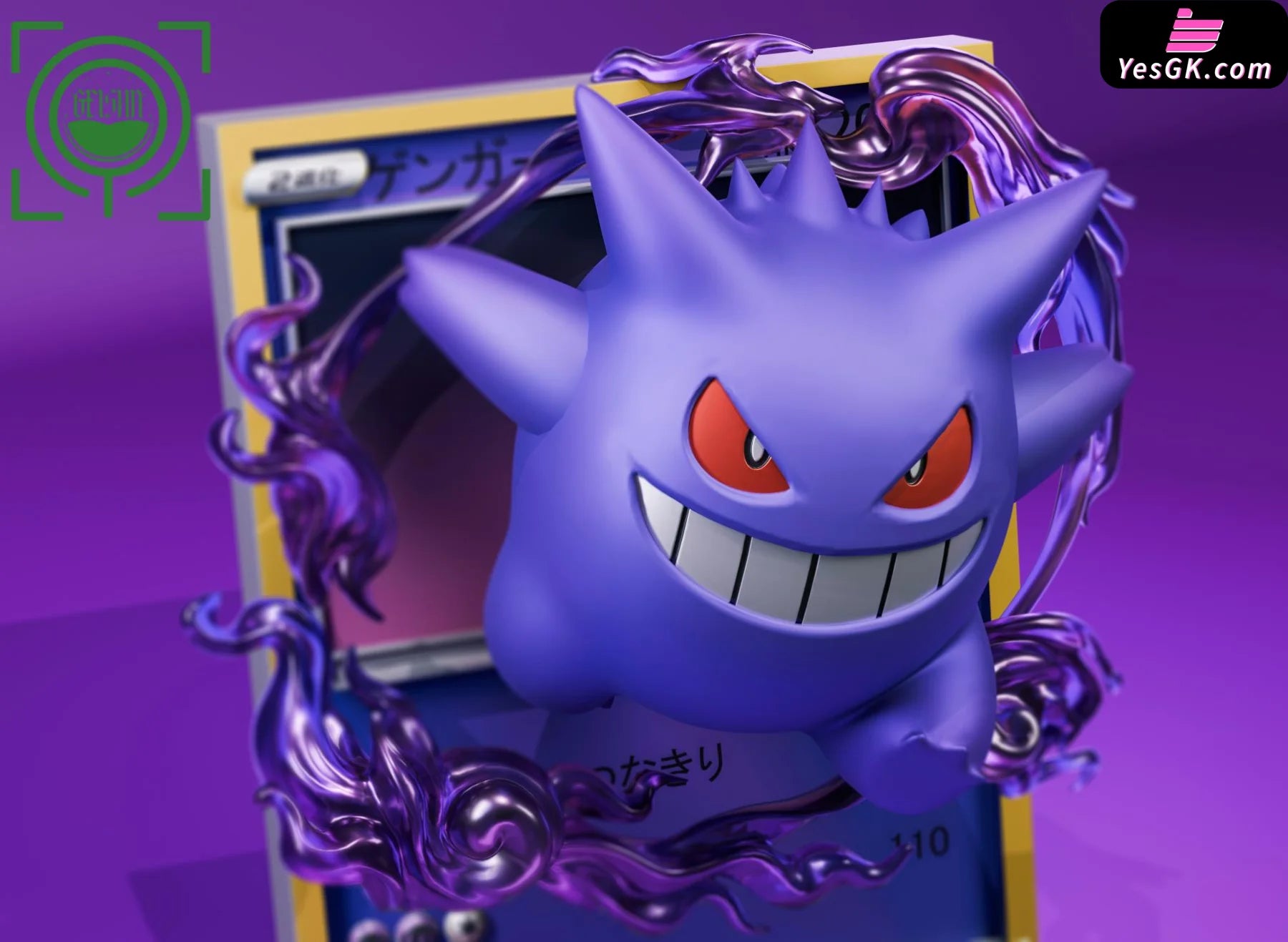 Pokémon Cards 2Nd Edition Gengar Resin Statue - Geisha Studio [Pre-Order] Deposit