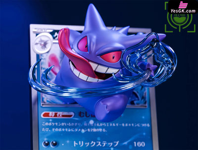 Pokémon Cards Episode 9th10th11th Gastly & Haunter & Gengar 2.0 GK Statue - GEISHA Studio [Pre-Order] Deposit / Gengar