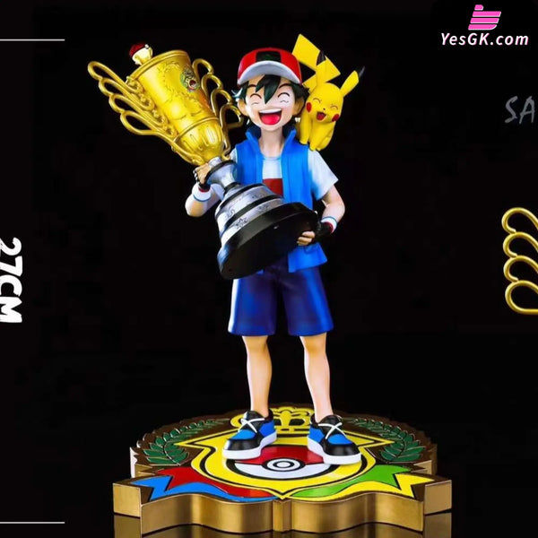 Pokémon Champion Ash Ketchum Resin Statue - Sakura Studio [In-Stock] Full Payment Pokémon