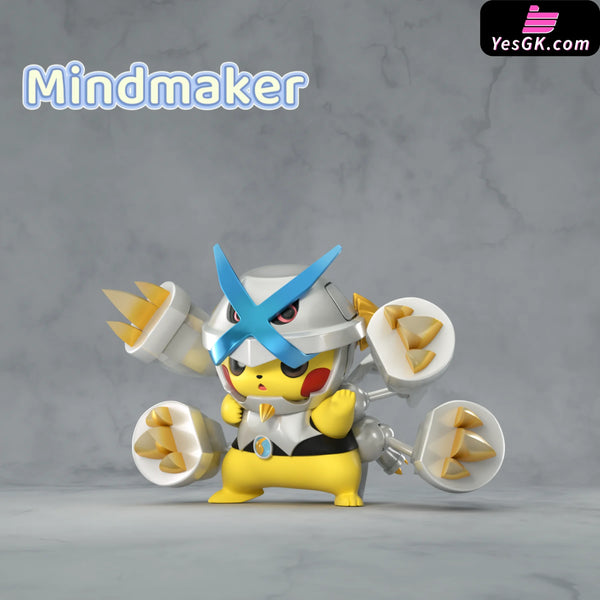 Pokémon Changskin #5 Pikachu Mega Metagross GK Statue - MindMaker Studio [Pre-Order] Deposit / Different color Pokémon