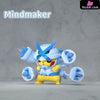 Pokémon Changskin #5 Pikachu Mega Metagross GK Statue - MindMaker Studio [Pre-Order] Deposit / Snow color Pokémon