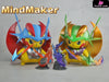 Pokemon Changskin Pikachu Mega Salamence GK Statue - MindMaker Studio [In-Stock] - Full Payment / Shiny Color - Pokemon