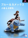 Pokémon Character Series Gold & Silver Chapter Green & Blastoise 1/20 GK Statue - Chasing Light Studio [Pre-Order]