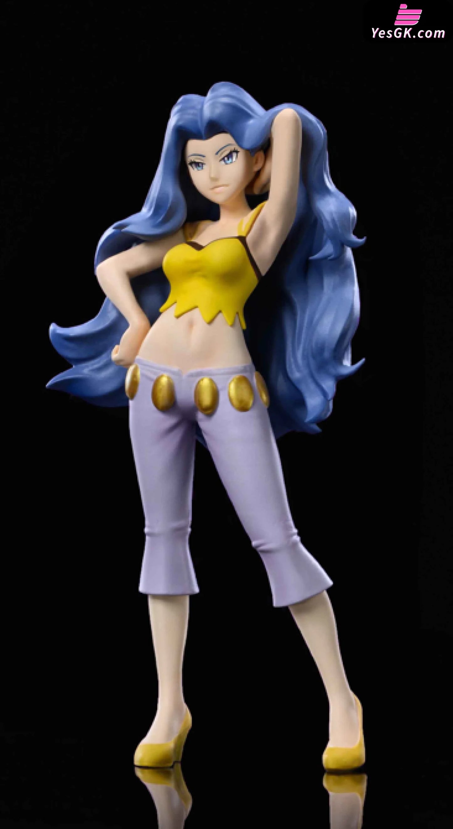 Pokémon Character Series Johto Region Elite Four Karen Statue - Jb Studio [Pre-Order] Deposit /