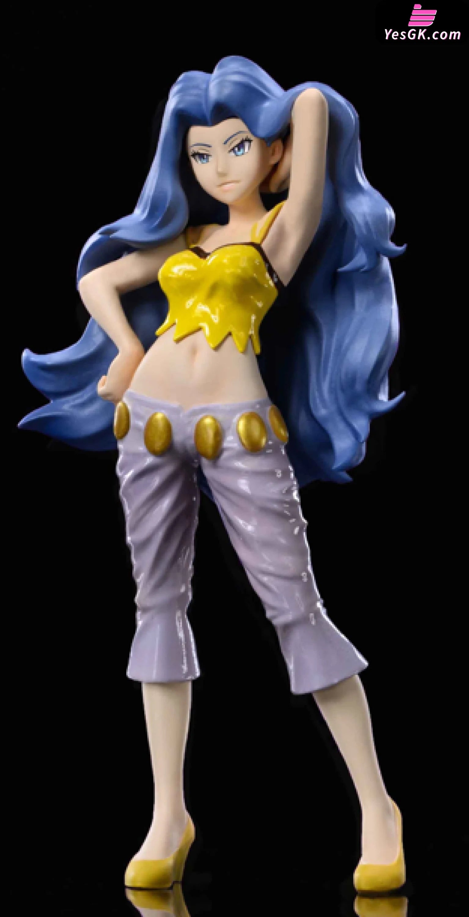 Pokémon Character Series Johto Region Elite Four Karen Statue - Jb Studio [Pre-Order] Deposit /