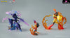 Pokémon Charcadet & Ceruledge & Armarouge 3D Pokédex GK Statue - POKE MANSTER Studio [Pre-Order] Pokémon
