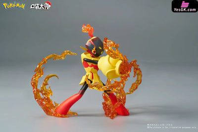 Pokémon Charcadet & Ceruledge & Armarouge 3D Pokédex GK Statue - POKE MANSTER Studio [Pre-Order] Deposit / Armarouge