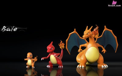 Pokémon Charizard Evolution Set GK Statue - Bale Studio [Pre-Order] Full Payment / Charizard + Charmeleon + Charmander
