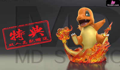 Pokémon Charizard Evolution Set GK Statue - MD Studio [Pre-Order] Pokémon