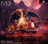 Pokémon Charizard Evolution Set GK Statue - MD Studio [Pre-Order] Deposit / High Edition Charizard Evolution Set