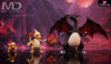 Pokémon Charizard Evolution Set GK Statue - MD Studio [Pre-Order] Deposit / Low Edition Charizard Evolution Set