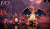 Pokémon Charizard Evolution Set GK Statue - MD Studio [Pre-Order] Deposit / Low Edition Charizard Evolution Set