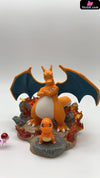 Pokemon Charizard Evolution Set Statue - Shi Yin Gao Yuan Studio [Pre-Order] Pokémon