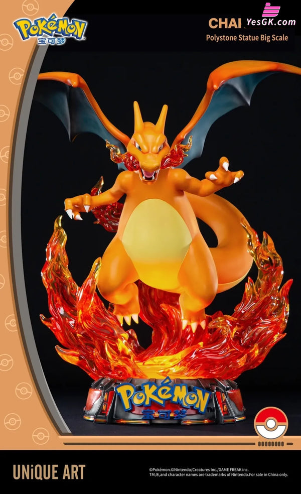 Pokemon Charizard Licensed Statue - UNiQUE ART Studio [In-Stock] - Full Payment - Pokemon