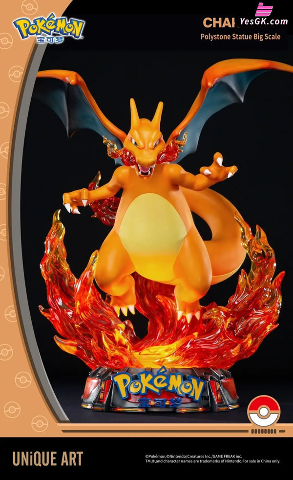 Pokemon Charizard Licensed Statue - UNiQUE ART Studio [In-Stock] - Full Payment - Pokemon