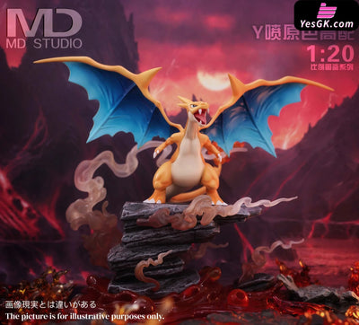 Pokemon Charizard Y 2.0 GK Statue - MD Studio [Pre-Order] Deposit / High Edition / Primary Color Pokémon