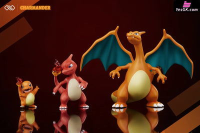 Pokémon Charmander Evolution Group Statue - Infinite Studio [Pre-Order] Deposit / Primary Color