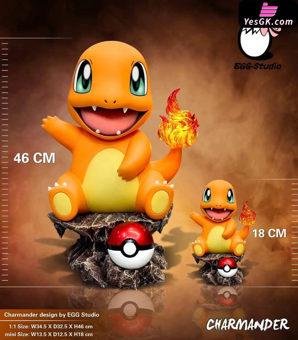 Pokemon Charmander GK Statue - EGG Studio [In-Stock] Full Payment / Small scale Pokémon