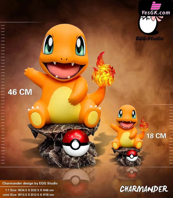 Pokemon Charmander GK Statue - EGG Studio [In-Stock] Full Payment / Small scale Pokémon