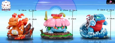 Pokémon Chibi Dynamax First Partner Gk Statue - Miao Li Studio [Pre-Order] Deposit / Charizard