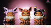 Pokémon Chibi Eevee Dress Up Series #2 Espeon & Umbreon Gk Statue - Come On Studio [Pre-Order]