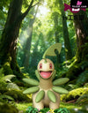 Pokémon Chikorita & Angry Bayleef & Esurient Chespin GK Statue - TS Studio [Pre-Order] - Pokemon