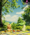 Pokémon Chikorita & Angry Bayleef & Esurient Chespin GK Statue - TS Studio [Pre-Order] - Deposit / Chikorita / With