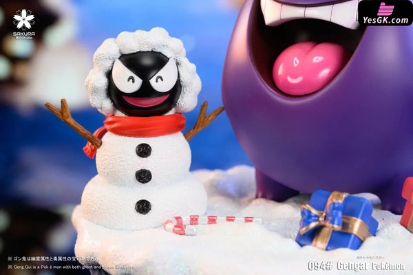 Pokemon Christmas Gengar GK Statue - SAKURA Studio [In-Stock] - Full Payment - Pokemon