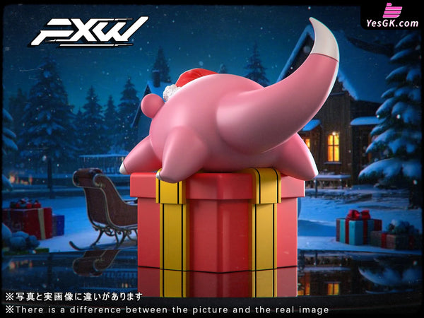 Pokemon Christmas Gengar & Slowpoke GK Statue - FXW Studio [In-Stock] - Pokemon