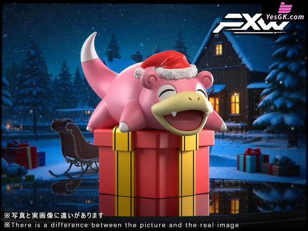 Pokemon Christmas Gengar & Slowpoke GK Statue - FXW Studio [In-Stock] - Full Payment / Slowpoke - Pokemon