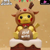 Pokémon Christmas Limited Elk Costume Pikachu Resin Statue - 404 Studio [Pre-Order]