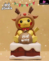 Pokémon Christmas Limited Elk Costume Pikachu Resin Statue - 404 Studio [Pre-Order]