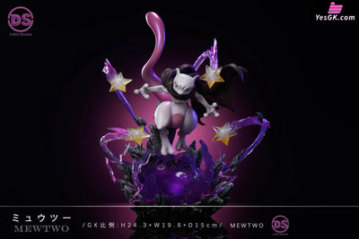 Pokémon Cloak Mewtwo Gk Statue - Ds Studio [Pre-Order]