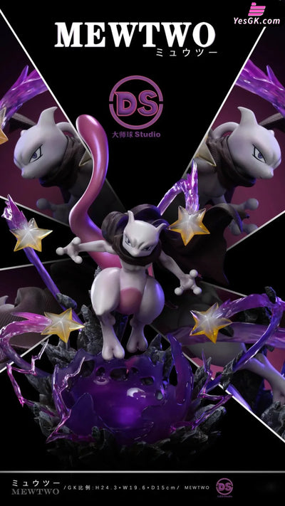 Pokémon Cloak Mewtwo Gk Statue - Ds Studio [Pre-Order]