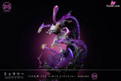 Pokémon Cloak Mewtwo Gk Statue - Ds Studio [Pre-Order]