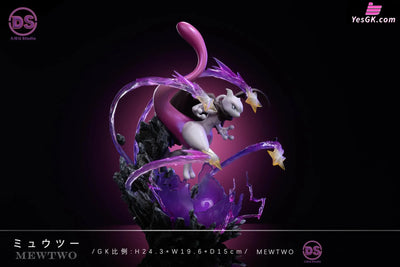 Pokémon Cloak Mewtwo Gk Statue - Ds Studio [Pre-Order]