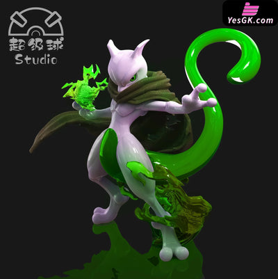 Pokémon Cloaked Mewtwo 1/20 GK Statue - Chao Ji Qiu Studio [Pre-Order] Full Payment / Shiny Color (Green) Pokémon
