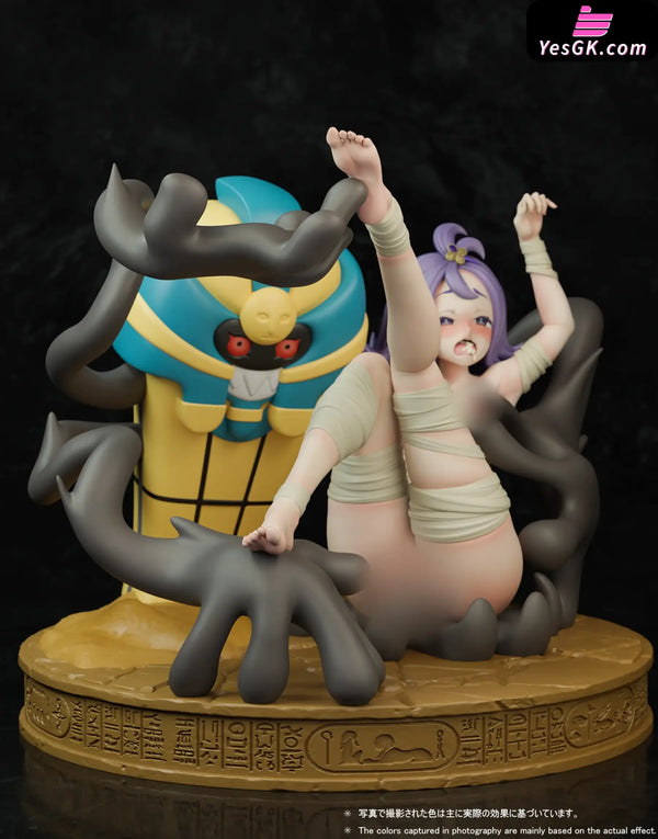 Pokemon Cofagrigus & Acerola Statue - Beast Studio