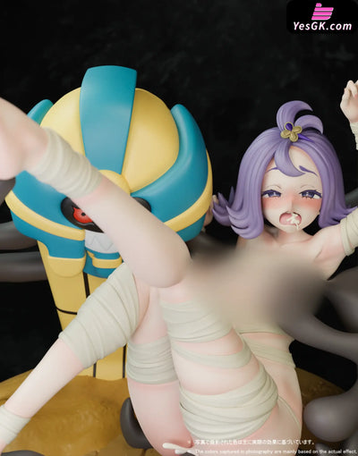 Pokemon Cofagrigus & Acerola Statue - Beast Studio
