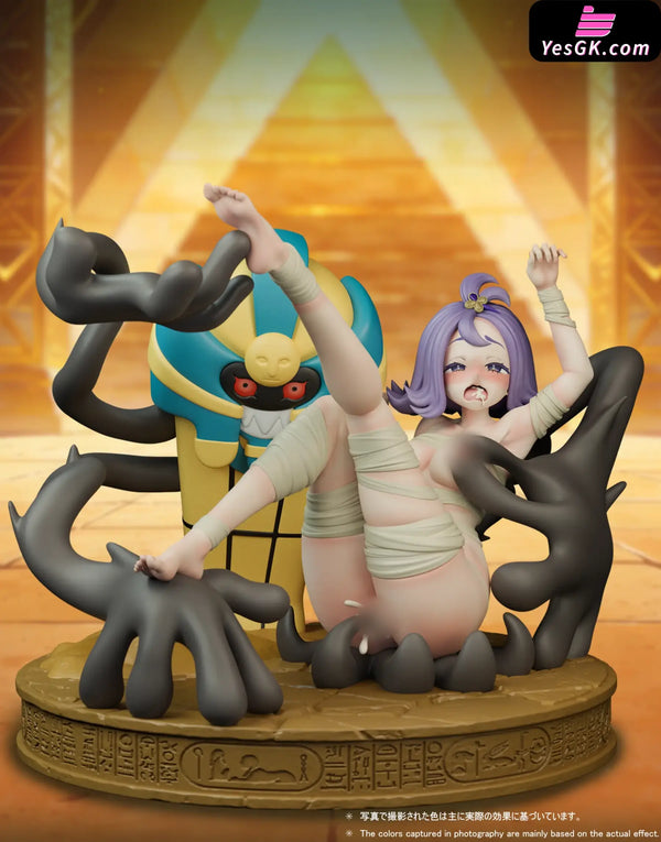 Pokemon Cofagrigus & Acerola Statue - Beast Studio
