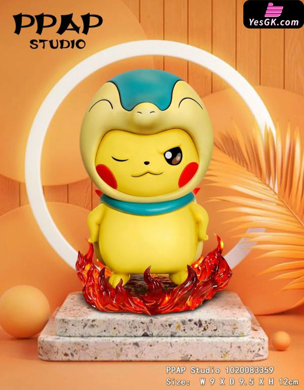 Pokemon Cosplay Series Chikorita & Cyndaquil & Totodile GK Statue - PPAP Studio [In-Stock] - Full Payment - Pokemon