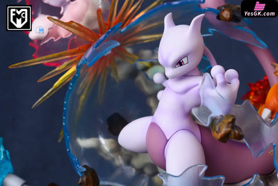 Pokemon - Counterattack Of Mewtwo Kanto Resin Statue Mfc Studio [In Stock]
