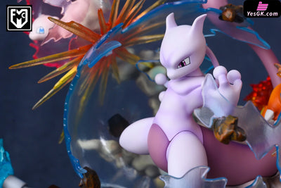 Pokemon - Counterattack Of Mewtwo Kanto Resin Statue Mfc Studio [In Stock]