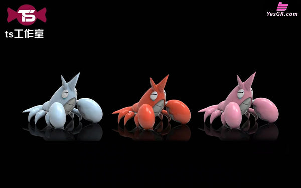 Pokémon Crying Corphish GK Statue - TS Studio [Pre-Order] Deposit / Pink color Pokémon