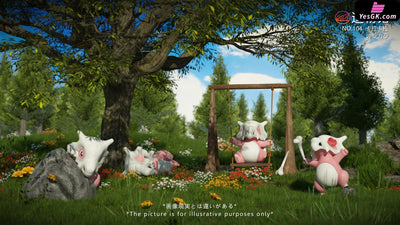 Pokémon Cubone 1/20 GK Statue - ZaoWu Museum Studio [In-Stock] Full Payment / Pink Color Pokémon